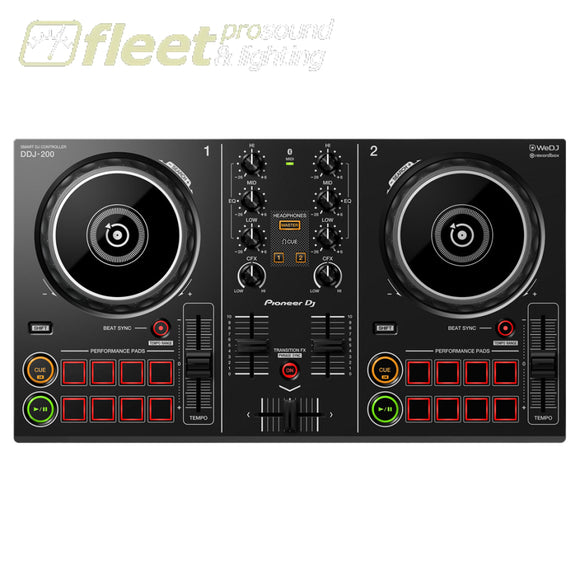 Pioneer DDJ-200 Smart DJ Controller for WeDJ & Rekordbox DJ INTERFACES