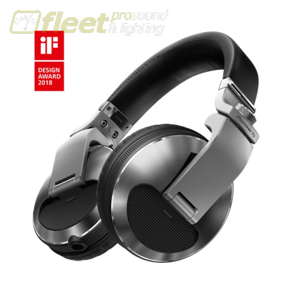 Pioneer Hdj-X10-S Reference Dj Headphones With Detachable Cord - Silver Dj Headphones