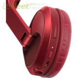 Pioneer Hdj-X5Bt-R Bluetooth Version Of Hdj-X5 In Red Dj Headphones