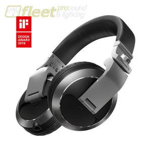 Pioneer Hdj-X7-S Reference Dj Headphones With Detachable Cord - Silver Dj Headphones
