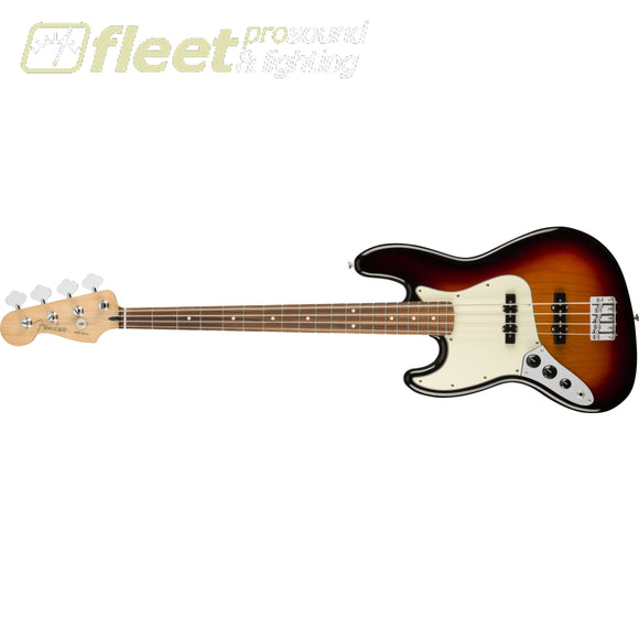 Player Jazz Bass Left-Handed Pau Ferro Fingerboard Guitar - 3-Color Sunburst (0149923500) 4 STRING BASSES