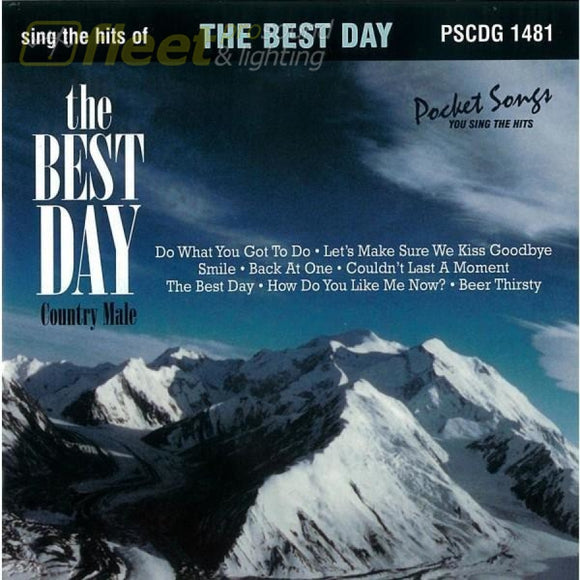 Pocket Songs Pscdg1481 - The Best Day - Karaoke Cd+G Karaoke Discs
