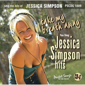 Pocket Songs Pscdg1609 Jessica Simpson Karaoke Discs