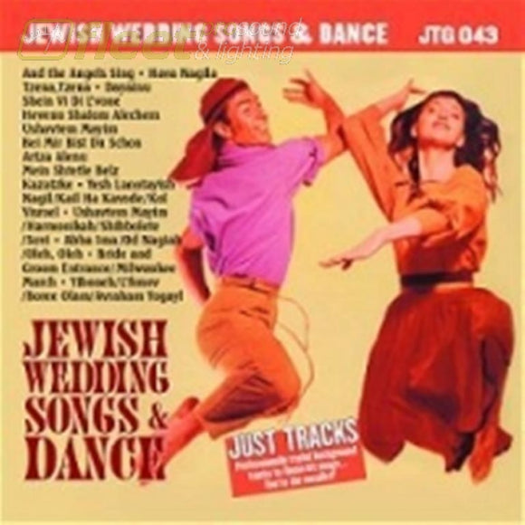 Pocket Songs Psjtg043 Jewish Wedding & Dance Karaoke Discs