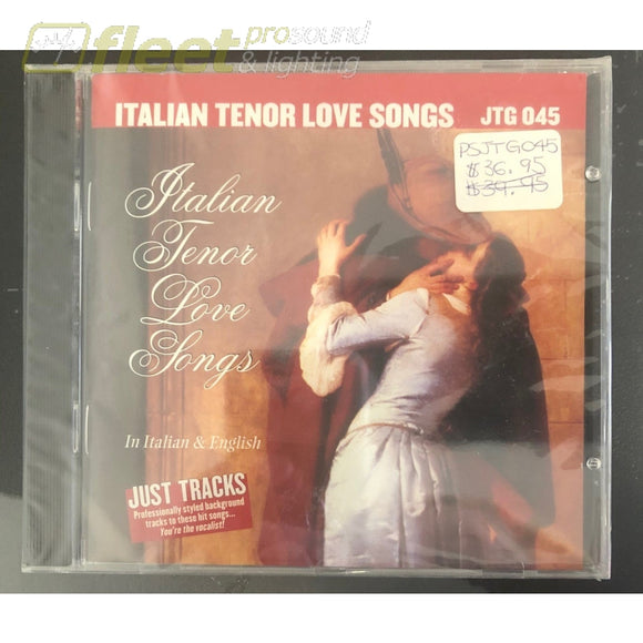 Pocket Songs PSJTG045 Italian Tenor Love Songs CD KARAOKE DISCS