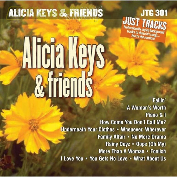 Pocket Songs Psjtg301 Alicia Keys & Friends Karaoke Discs