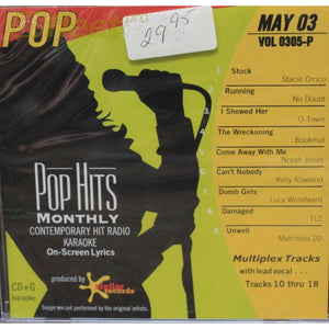 Pop Hits Monthly Phmp0305 May 2003 Karaoke Discs