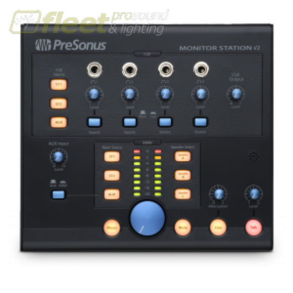 Presonus Monitor Station V2 Desktop Studio Control Center Monitor Switchers