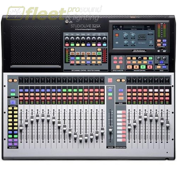 Presonus StudioLive32SX 32-Channel Digital mixer and USB audio interface DIGITAL MIXERS
