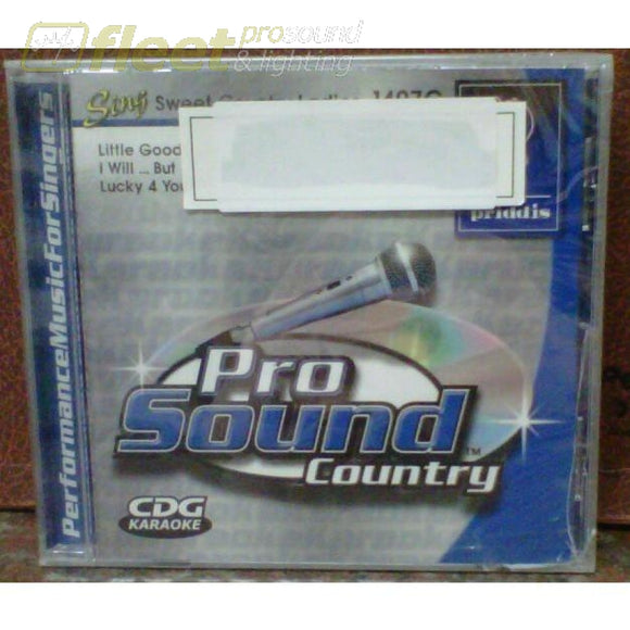 Priddis Pr1407 Sweet Country Ladies Karaoke Discs