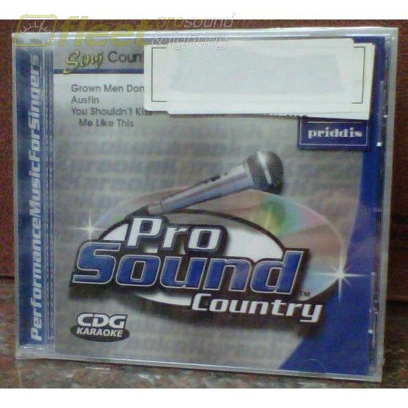 Priddis Pr1430 Country Summer 2001 Karaoke Discs
