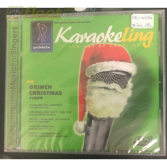 Priddis PR1437G The Grinch Stole Christmas KARAOKE DISCS