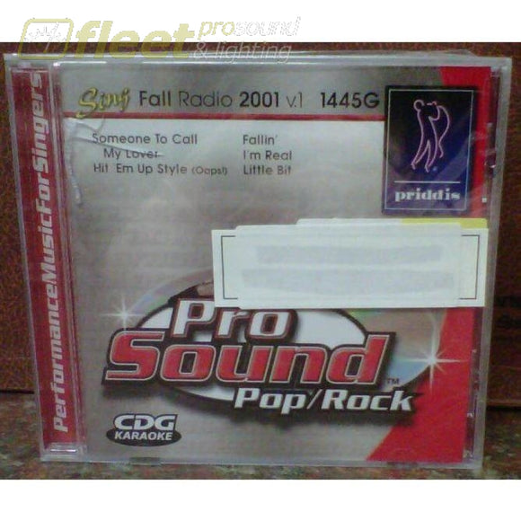 Priddis Pr1445 Fall Radio 2001 Vol.1 Karaoke Discs