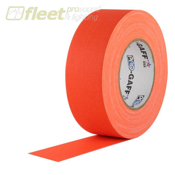 Pro Console PROGAFF-2-FOR 2 x 55 Yard Tape - Flourescent Orange GAFFER TAPES