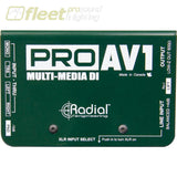 Radial ProAV1 Audio-Video Multimedia Di DI BOXES
