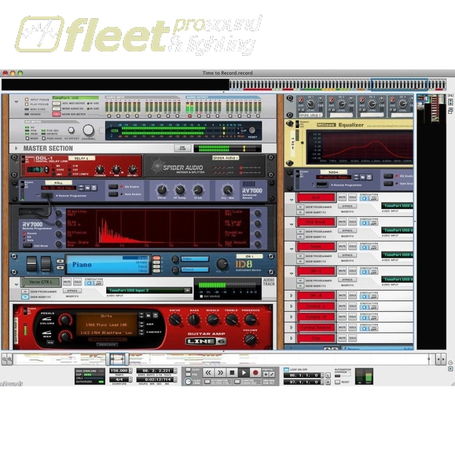 propellerhead　Reason + Record Propellerhead Reason And Record Bundle - Reason 6 – Fleet Pro Sound