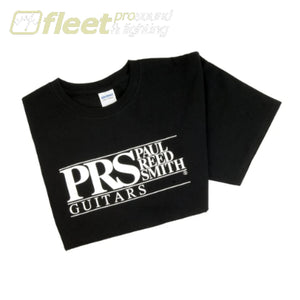 PRS ACC-123027 Block LOGO T-Shirt - Black CLOTHING