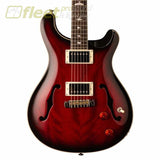 PRS HBECBFR SE HollowBody Standard Guitar - Fire Red Burst (2020 Model) SOLID BODY GUITARS