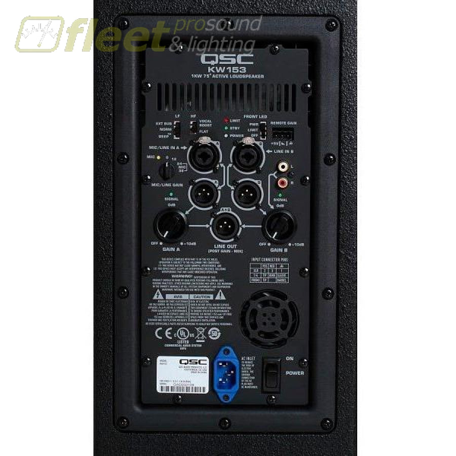 QSC KW153 – Fleet Pro Sound