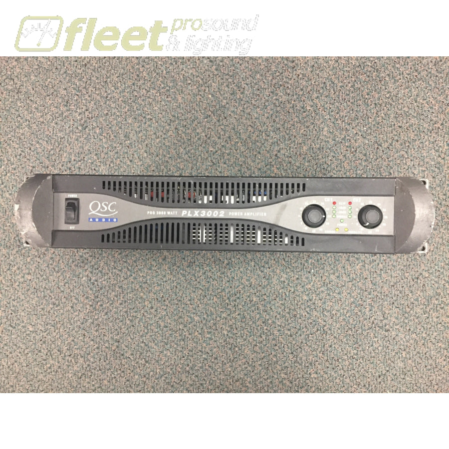 Qsc Plx Series 3002 3000 Watt Amplifier-USED – Fleet Pro Sound
