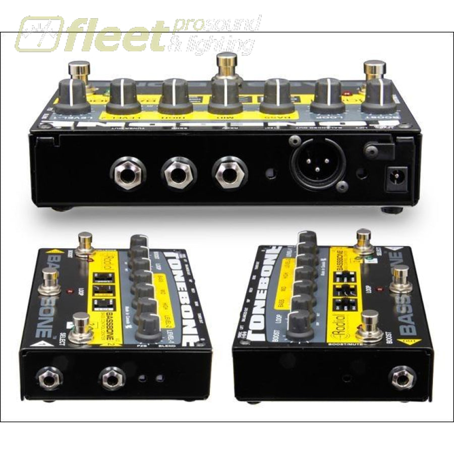 Radial BASSBONE V2 Preamp Pedal – Fleet Pro Sound