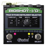 Radial Bigshot I/o Instrument Switcher Guitar Switcher Pedals