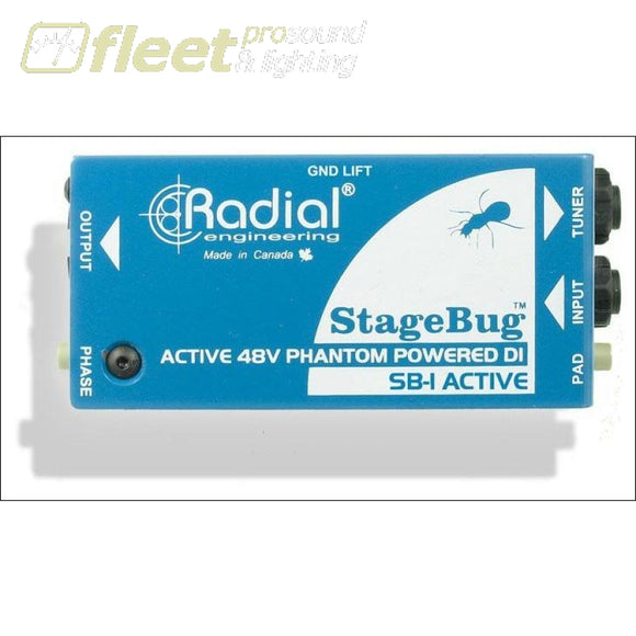 Radial Stagebug Sb-1 Active Acoustic Direct Box Di Boxes