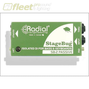 Radial StageBug SB-2 Passive Direct Box DI BOXES
