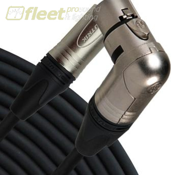 Rapco NM1-10AM - NM1 (AM) Series Microphone Cable with a right angle female XLR 10’ MIC CABLES
