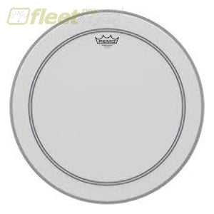 REMO 20 COATED POWERSTROKE 3 BASS DRUM HEAD WITH PATCH DRUM SKINS