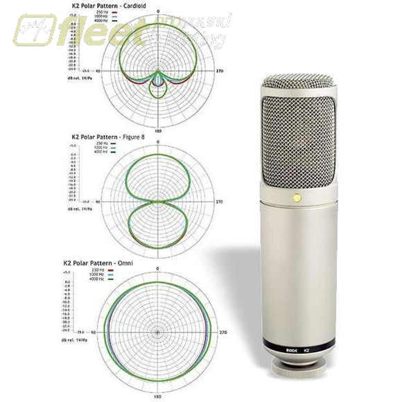 Rode K2 Tube Studio Condenser Microphone TUBE MICS