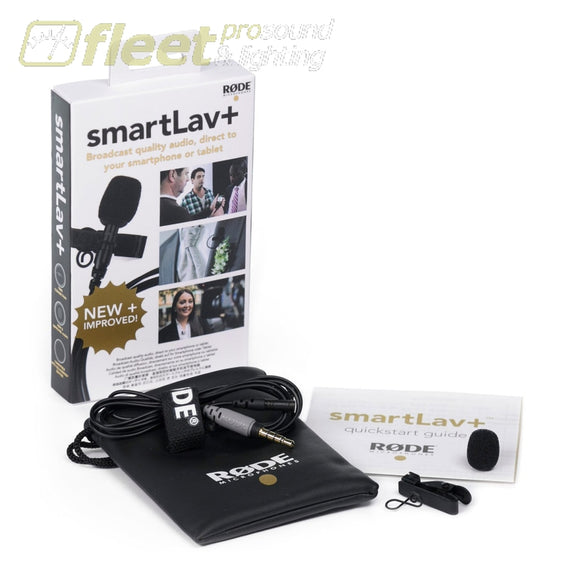 RODE SmartLav Plus Lavalier Microphone for Smartphones LAVALIER WIRELESS SYSTEMS