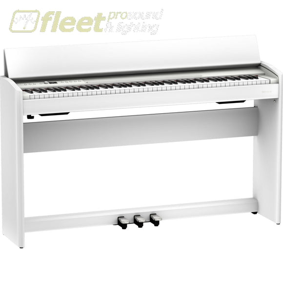 ROLAND F701-CB DIGITAL PIANO WITH BENCH - WHITE DIGITAL PIANOS