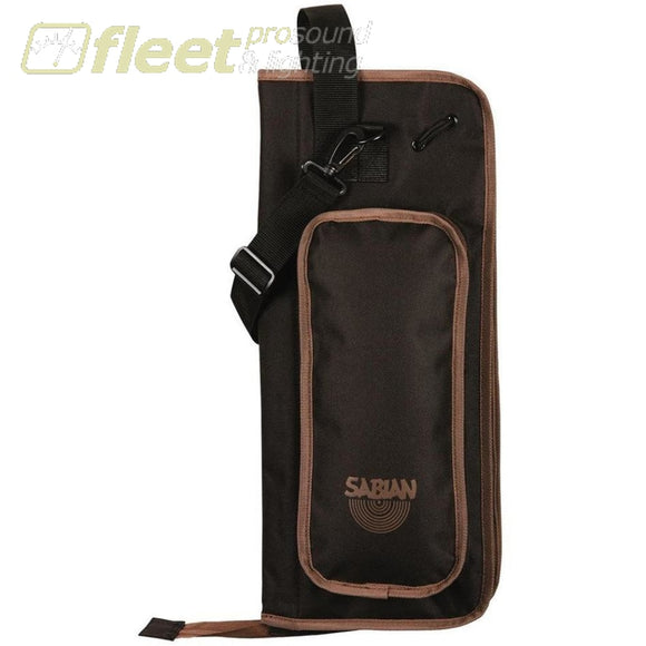 Sabian As1Bb Arena Stick Bag - Black W/ Brown Accents Stick Bags