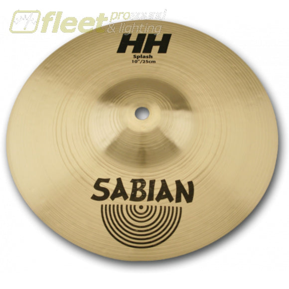 SABIAN HH 10 SPLASH - BRILLIANT FINISH - 11005B FX CYMBALS