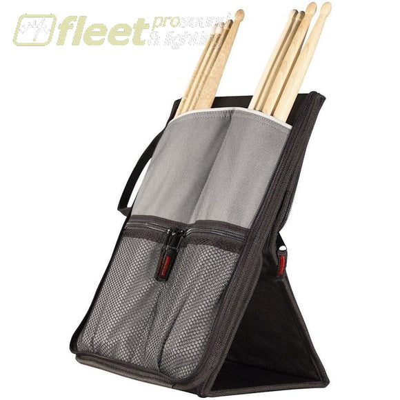 Sabian Ssf11 Stick Flip Bag Stand Up Stick Bag Black With Gray Stick Bags