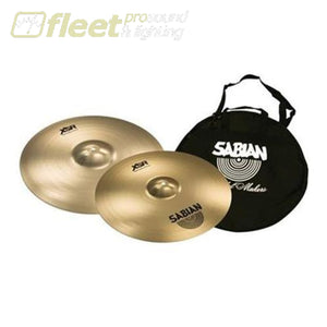 Sabian XSR5006B2 18 + 20 Crash Cymbal Value Bundle w/ Free Nylon Cymbal Bag CRASH CYMBALS