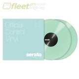 Serato 12 Performance Series Control Vinyl Pack (2 Vinyl) - Multiple Colours Available GLOW-IN-THE-DARK DIRECT DRIVE TURNTABLES