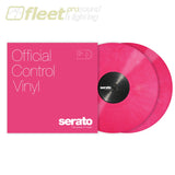 Serato 12 Performance Series Control Vinyl Pack (2 Vinyl) - Multiple Colours Available PINK DIRECT DRIVE TURNTABLES