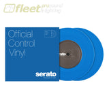 Serato 7-inch Control Vinyl Pair (2) - Multiple Colours Available BLUE TURNTABLE ACCESSORIES