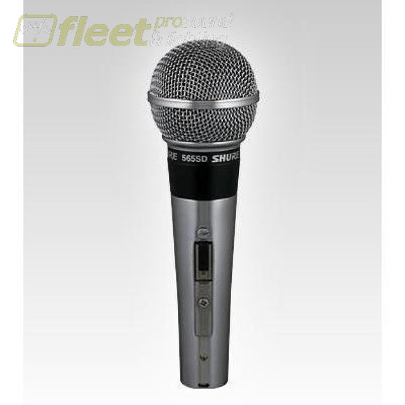 Shure 565SD-LC Dynamic Microphone High or Low Z On/Off Switch VOCAL MICS