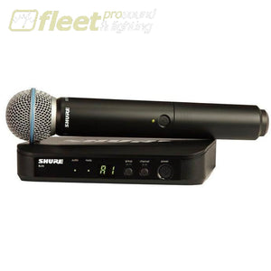 Shure BLX24/B58 Handheld Wireless Beta58A Microphone System HAND HELD WIRELESS SYSTEMS