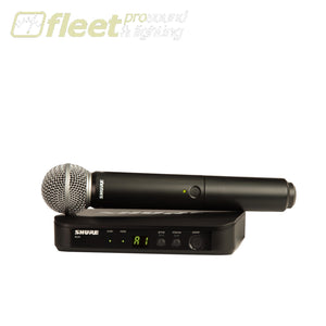 Shure BLX24/SM58 Wireless Vocal System with SM58 Microphone HAND HELD WIRELESS SYSTEMS