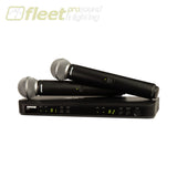 Shure BLX288/SM58 Dual handheld mic system HAND HELD WIRELESS SYSTEMS