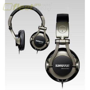 Shure SRH550DJ Professional DJ Headphones DJ HEADPHONES