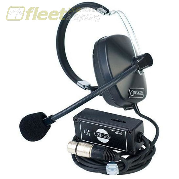 Single Muff Comm Headset With Beltpack Communications