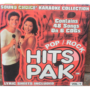 Sound Choice Pop Rock Hits Pak Karaoke Discs