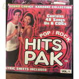 Sound Choice SCPHPAK Pop Rock Hits Pack KARAOKE DISCS