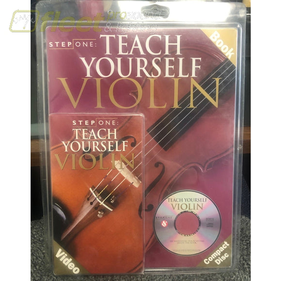Step One Teach Yourself Violin DVD VHS & Book INSTRUCTIONAL DVDS