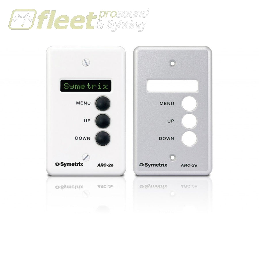 Symetrix SYM-ARC-2E-BL Wall Panel Controller - Black – Fleet Pro Sound